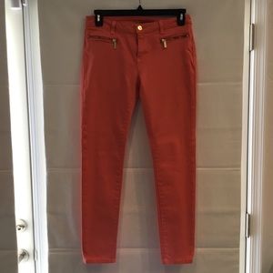 MICHAEL KORS ORANGE ANKLE JEANS